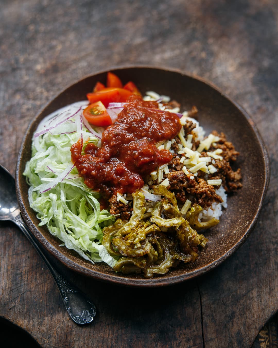 Easy taco rice