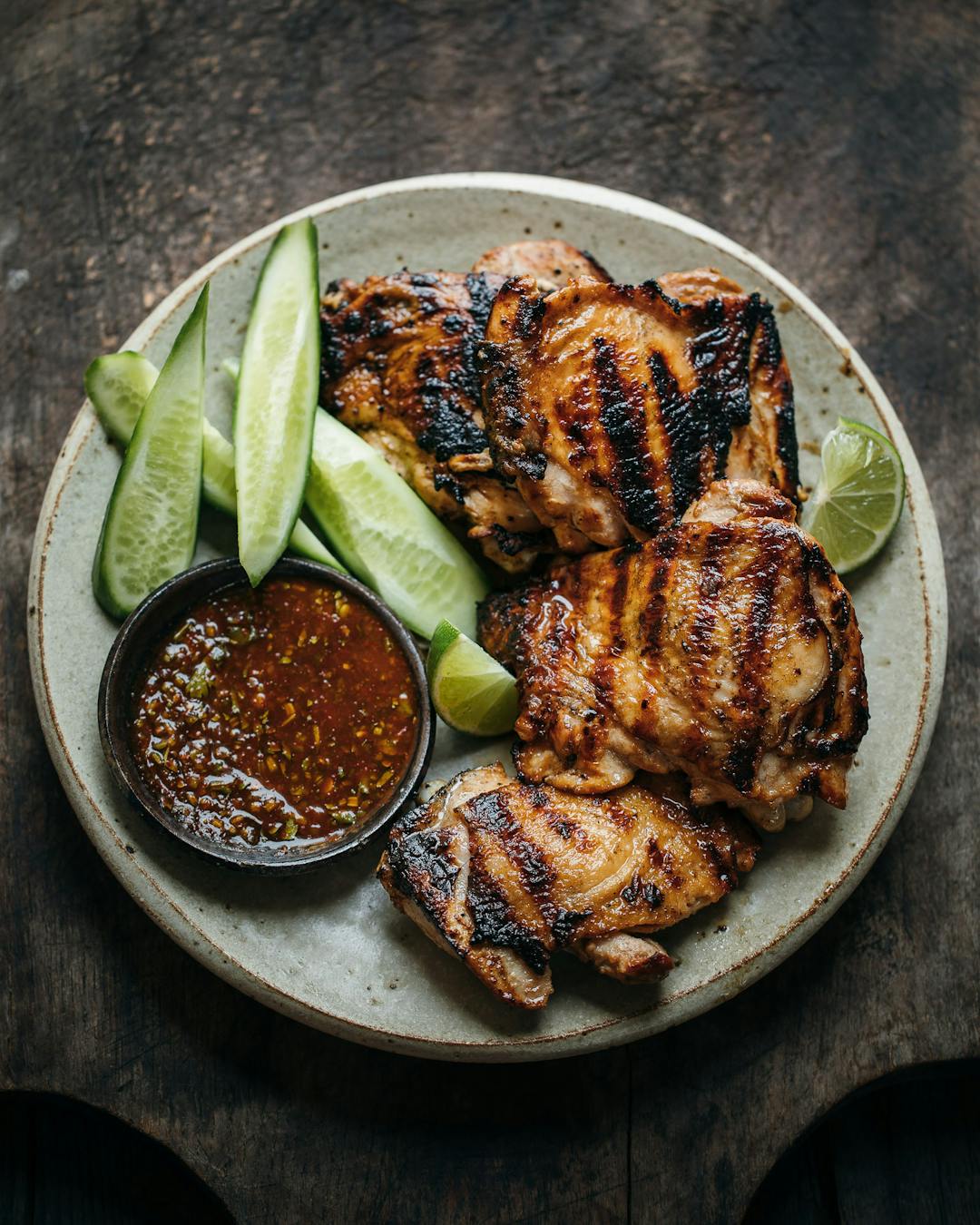 Tamarind and coconut grilled chicken